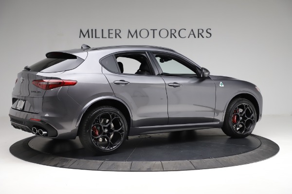 New 2021 Alfa Romeo Stelvio Quadrifoglio for sale Sold at Rolls-Royce Motor Cars Greenwich in Greenwich CT 06830 8