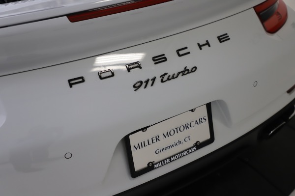 Used 2018 Porsche 911 Turbo for sale Sold at Rolls-Royce Motor Cars Greenwich in Greenwich CT 06830 27