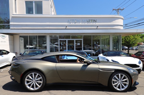 Used 2018 Aston Martin DB11 V8 for sale Sold at Rolls-Royce Motor Cars Greenwich in Greenwich CT 06830 22