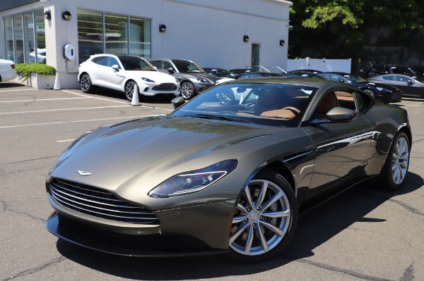 Used 2018 Aston Martin DB11 V8 for sale Sold at Rolls-Royce Motor Cars Greenwich in Greenwich CT 06830 24