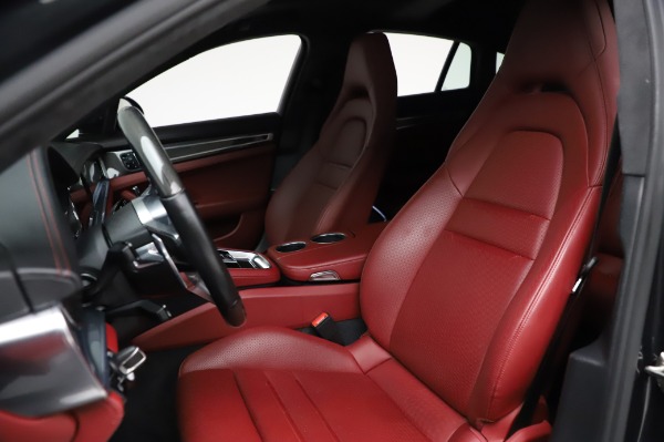Used 2018 Porsche Panamera Turbo for sale Sold at Rolls-Royce Motor Cars Greenwich in Greenwich CT 06830 19