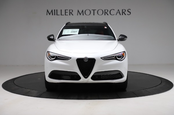 New 2021 Alfa Romeo Stelvio Ti Sport Q4 for sale Sold at Rolls-Royce Motor Cars Greenwich in Greenwich CT 06830 12