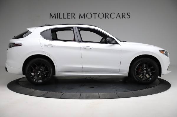 New 2021 Alfa Romeo Stelvio Ti Sport Q4 for sale Sold at Rolls-Royce Motor Cars Greenwich in Greenwich CT 06830 9