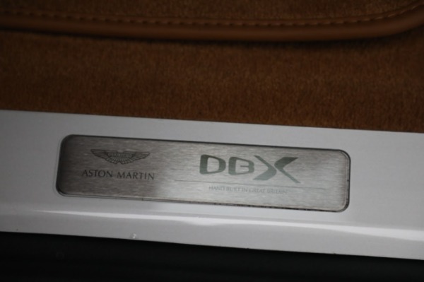 Used 2021 Aston Martin DBX for sale Call for price at Rolls-Royce Motor Cars Greenwich in Greenwich CT 06830 19