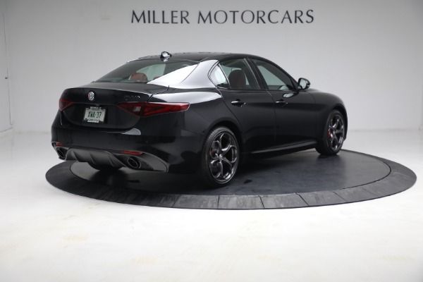 New 2021 Alfa Romeo Giulia Ti Sport Q4 for sale Sold at Rolls-Royce Motor Cars Greenwich in Greenwich CT 06830 8