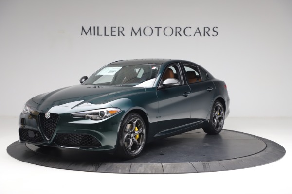 New 2021 Alfa Romeo Giulia Ti Sport Q4 for sale Sold at Rolls-Royce Motor Cars Greenwich in Greenwich CT 06830 2