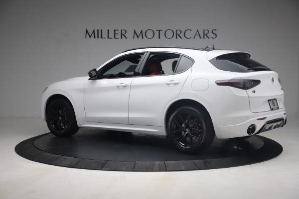 New 2021 Alfa Romeo Stelvio Ti Sport Q4 for sale Sold at Rolls-Royce Motor Cars Greenwich in Greenwich CT 06830 4