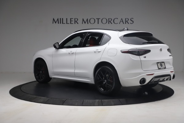 New 2021 Alfa Romeo Stelvio Ti Sport Q4 for sale Sold at Rolls-Royce Motor Cars Greenwich in Greenwich CT 06830 5