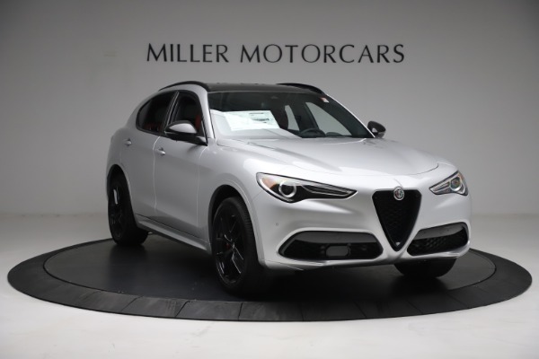 New 2021 Alfa Romeo Stelvio Ti Sport Q4 for sale Sold at Rolls-Royce Motor Cars Greenwich in Greenwich CT 06830 12