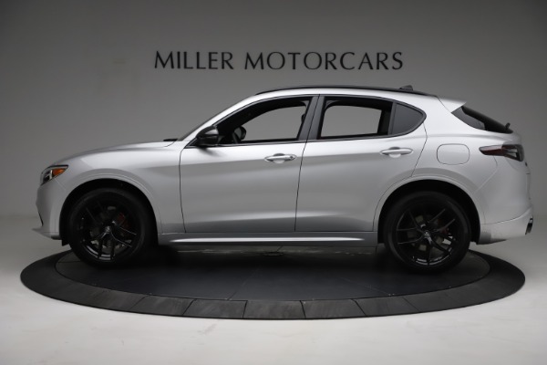 New 2021 Alfa Romeo Stelvio Ti Sport Q4 for sale Sold at Rolls-Royce Motor Cars Greenwich in Greenwich CT 06830 3