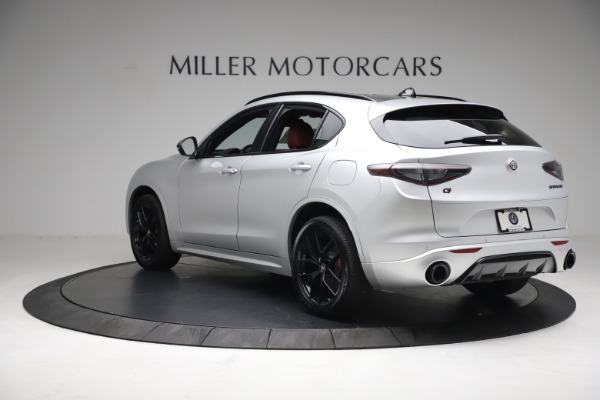 New 2021 Alfa Romeo Stelvio Ti Sport Q4 for sale Sold at Rolls-Royce Motor Cars Greenwich in Greenwich CT 06830 5