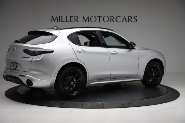 New 2021 Alfa Romeo Stelvio Ti Sport Q4 for sale Sold at Rolls-Royce Motor Cars Greenwich in Greenwich CT 06830 8