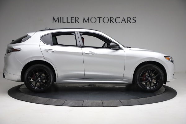 New 2021 Alfa Romeo Stelvio Ti Sport Q4 for sale Sold at Rolls-Royce Motor Cars Greenwich in Greenwich CT 06830 9