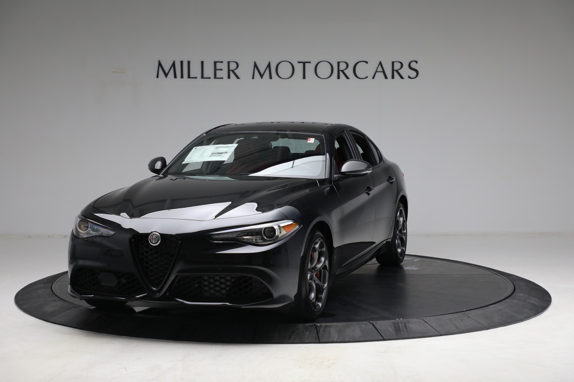 New 2021 Alfa Romeo Giulia Ti Sport Q4 for sale Sold at Rolls-Royce Motor Cars Greenwich in Greenwich CT 06830 1