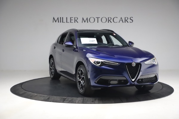 New 2021 Alfa Romeo Stelvio Ti Sport Q4 for sale Sold at Rolls-Royce Motor Cars Greenwich in Greenwich CT 06830 11