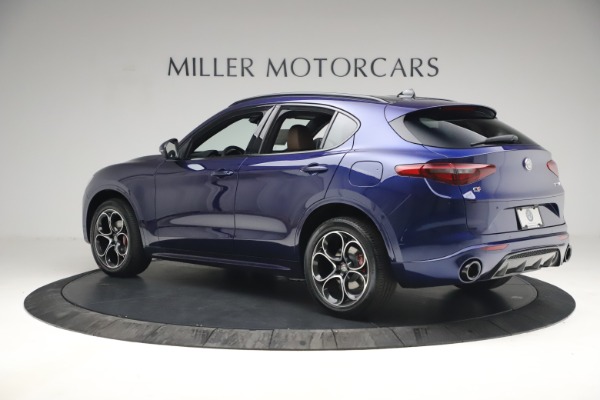 New 2021 Alfa Romeo Stelvio Ti Sport Q4 for sale Sold at Rolls-Royce Motor Cars Greenwich in Greenwich CT 06830 4