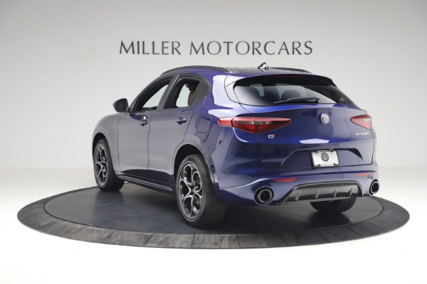 New 2021 Alfa Romeo Stelvio Ti Sport Q4 for sale Sold at Rolls-Royce Motor Cars Greenwich in Greenwich CT 06830 5