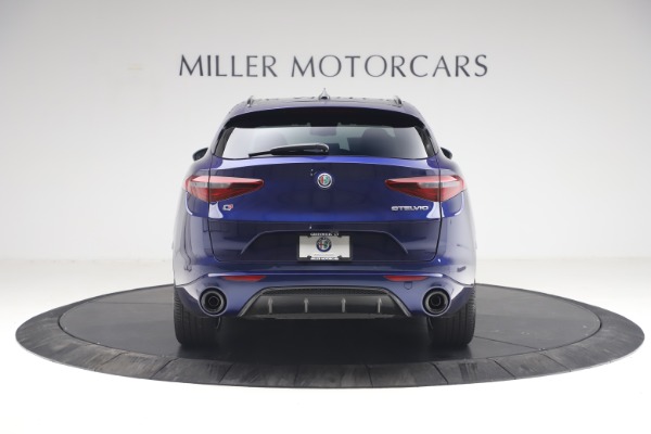 New 2021 Alfa Romeo Stelvio Ti Sport Q4 for sale Sold at Rolls-Royce Motor Cars Greenwich in Greenwich CT 06830 6