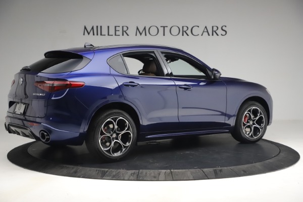 New 2021 Alfa Romeo Stelvio Ti Sport Q4 for sale Sold at Rolls-Royce Motor Cars Greenwich in Greenwich CT 06830 8