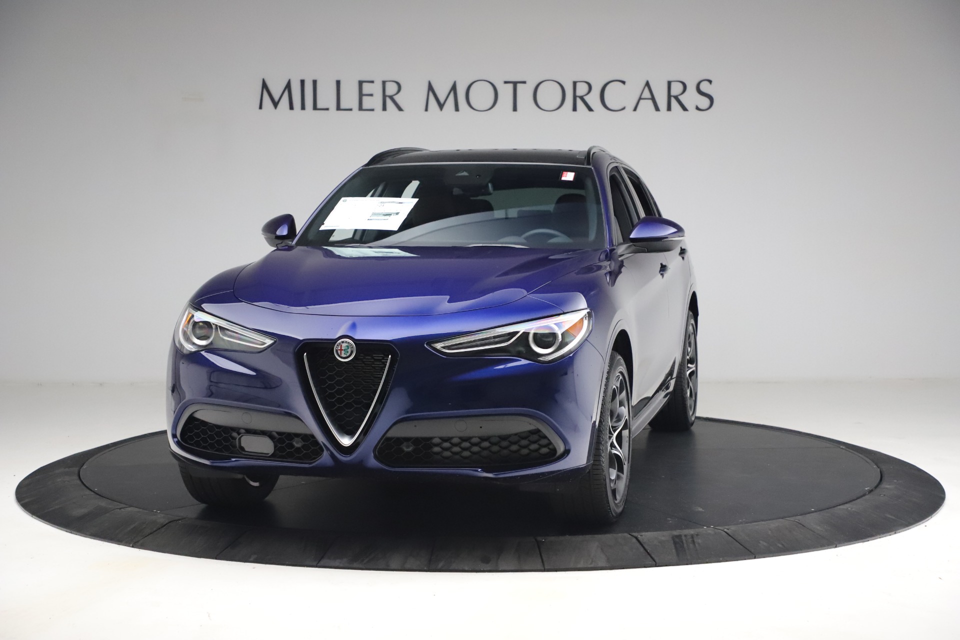 New 2021 Alfa Romeo Stelvio Ti Sport Q4 for sale Sold at Rolls-Royce Motor Cars Greenwich in Greenwich CT 06830 1