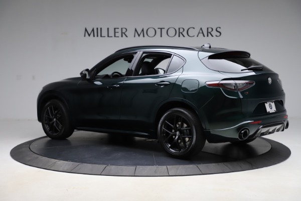 New 2021 Alfa Romeo Stelvio Ti Sport Q4 for sale Sold at Rolls-Royce Motor Cars Greenwich in Greenwich CT 06830 4