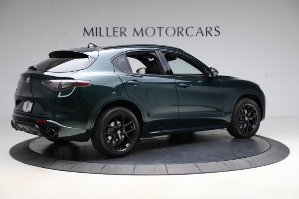 New 2021 Alfa Romeo Stelvio Ti Sport Q4 for sale Sold at Rolls-Royce Motor Cars Greenwich in Greenwich CT 06830 8