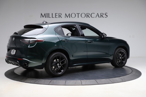 New 2021 Alfa Romeo Stelvio Ti Sport Q4 for sale Sold at Rolls-Royce Motor Cars Greenwich in Greenwich CT 06830 9