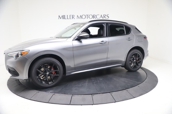 New 2021 Alfa Romeo Stelvio Ti Sport Q4 for sale Sold at Rolls-Royce Motor Cars Greenwich in Greenwich CT 06830 2