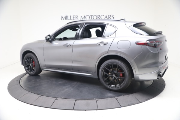 New 2021 Alfa Romeo Stelvio Ti Sport Q4 for sale Sold at Rolls-Royce Motor Cars Greenwich in Greenwich CT 06830 4