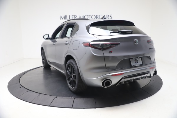 New 2021 Alfa Romeo Stelvio Ti Sport Q4 for sale Sold at Rolls-Royce Motor Cars Greenwich in Greenwich CT 06830 5