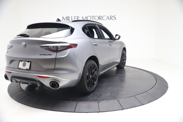 New 2021 Alfa Romeo Stelvio Ti Sport Q4 for sale Sold at Rolls-Royce Motor Cars Greenwich in Greenwich CT 06830 7