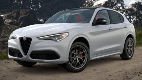New 2021 Alfa Romeo Stelvio Ti Sport Q4 for sale Call for price at Rolls-Royce Motor Cars Greenwich in Greenwich CT 06830 1
