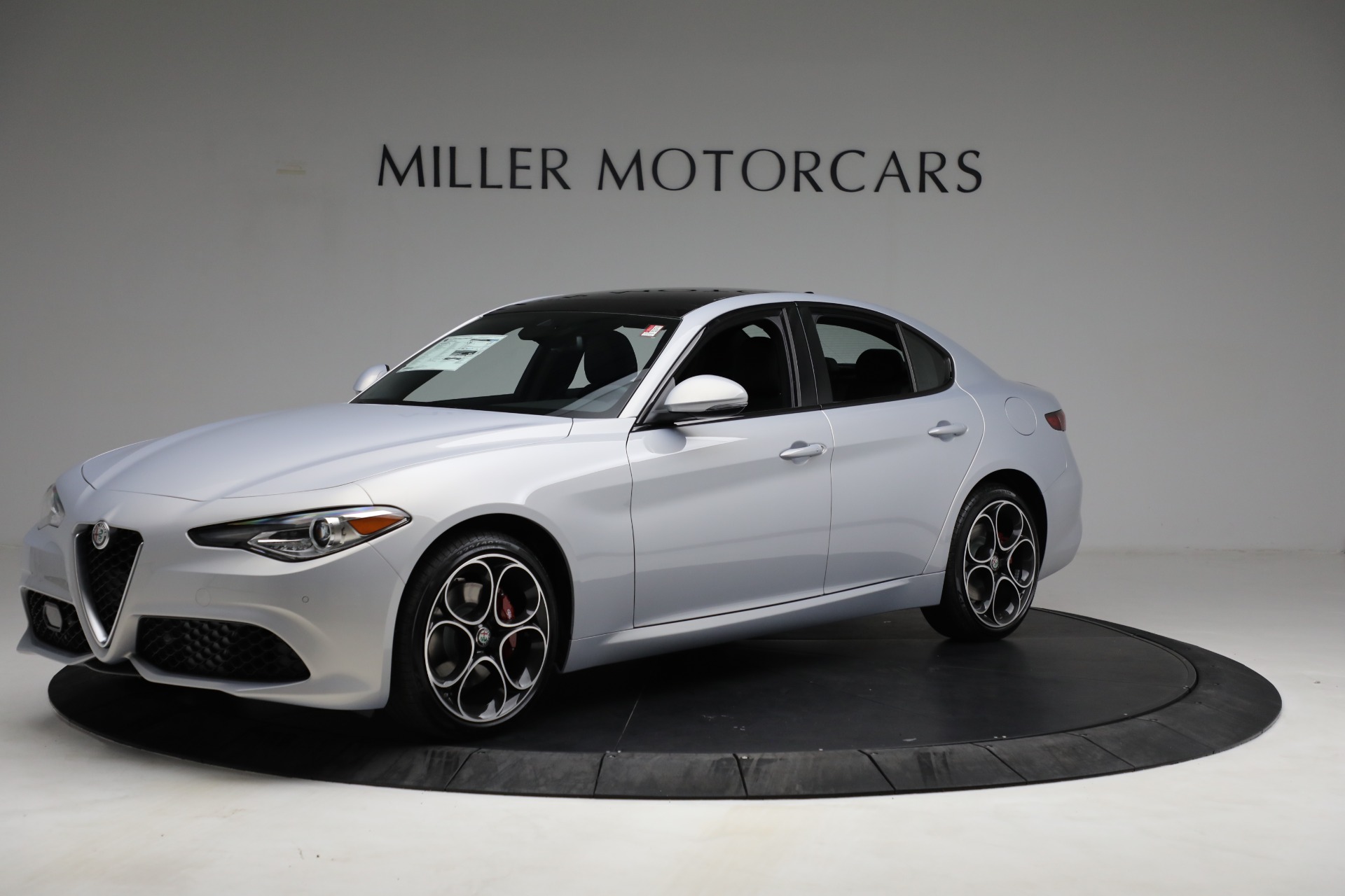 New 2021 Alfa Romeo Giulia Ti Sport Q4 for sale Sold at Rolls-Royce Motor Cars Greenwich in Greenwich CT 06830 1