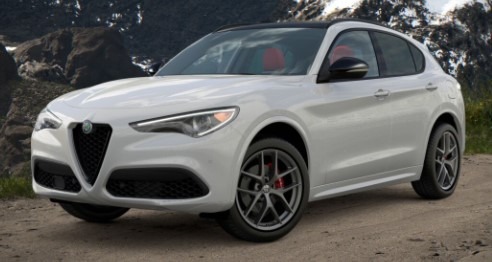 New 2021 Alfa Romeo Stelvio Ti Sport Q4 for sale Sold at Rolls-Royce Motor Cars Greenwich in Greenwich CT 06830 1