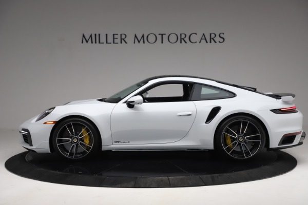 Used 2021 Porsche 911 Turbo S for sale Sold at Rolls-Royce Motor Cars Greenwich in Greenwich CT 06830 3