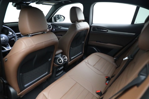 New 2021 Alfa Romeo Stelvio Ti Sport Q4 for sale Sold at Rolls-Royce Motor Cars Greenwich in Greenwich CT 06830 15
