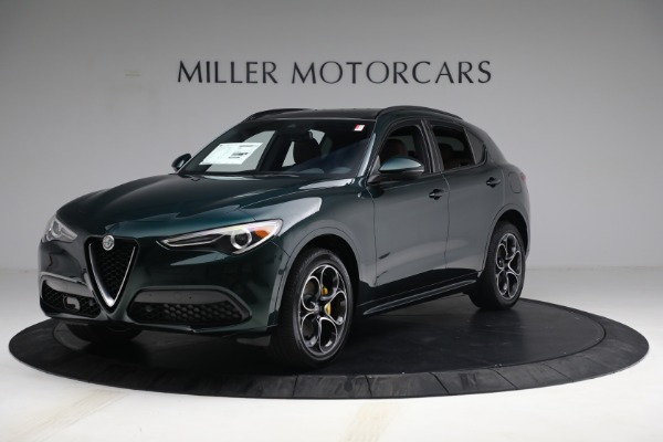 New 2021 Alfa Romeo Stelvio Ti Sport Q4 for sale Sold at Rolls-Royce Motor Cars Greenwich in Greenwich CT 06830 2