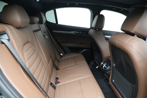 New 2021 Alfa Romeo Stelvio Ti Sport Q4 for sale Sold at Rolls-Royce Motor Cars Greenwich in Greenwich CT 06830 22