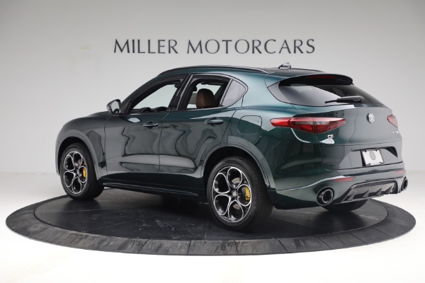 New 2021 Alfa Romeo Stelvio Ti Sport Q4 for sale Sold at Rolls-Royce Motor Cars Greenwich in Greenwich CT 06830 4