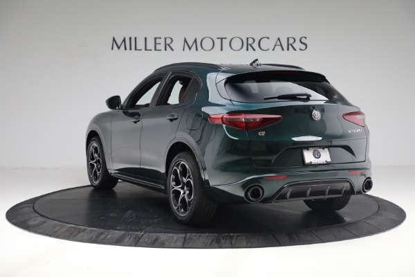 New 2021 Alfa Romeo Stelvio Ti Sport Q4 for sale Sold at Rolls-Royce Motor Cars Greenwich in Greenwich CT 06830 5