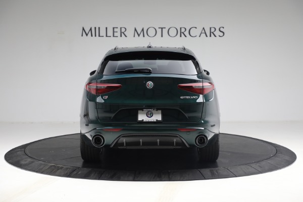 New 2021 Alfa Romeo Stelvio Ti Sport Q4 for sale Sold at Rolls-Royce Motor Cars Greenwich in Greenwich CT 06830 6