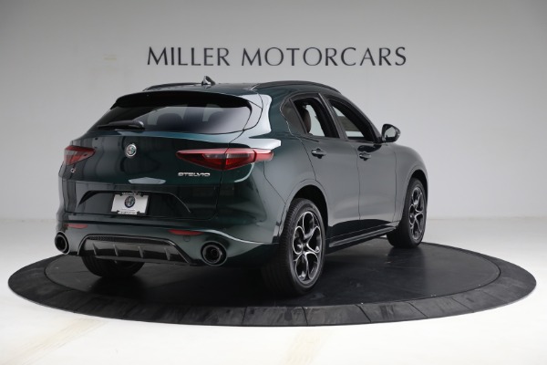New 2021 Alfa Romeo Stelvio Ti Sport Q4 for sale Sold at Rolls-Royce Motor Cars Greenwich in Greenwich CT 06830 7