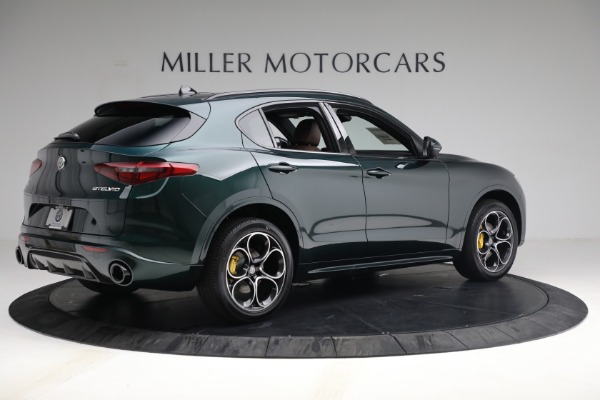New 2021 Alfa Romeo Stelvio Ti Sport Q4 for sale Sold at Rolls-Royce Motor Cars Greenwich in Greenwich CT 06830 8