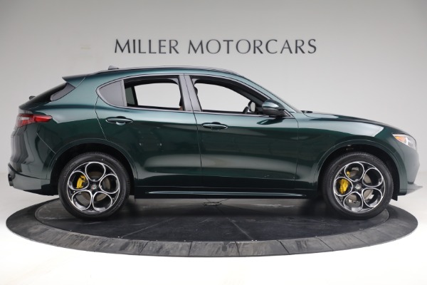 New 2021 Alfa Romeo Stelvio Ti Sport Q4 for sale Sold at Rolls-Royce Motor Cars Greenwich in Greenwich CT 06830 9