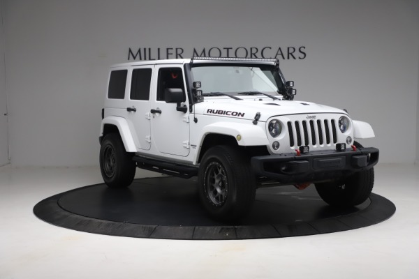 Used 2015 Jeep Wrangler Unlimited Rubicon Hard Rock for sale Sold at Rolls-Royce Motor Cars Greenwich in Greenwich CT 06830 11