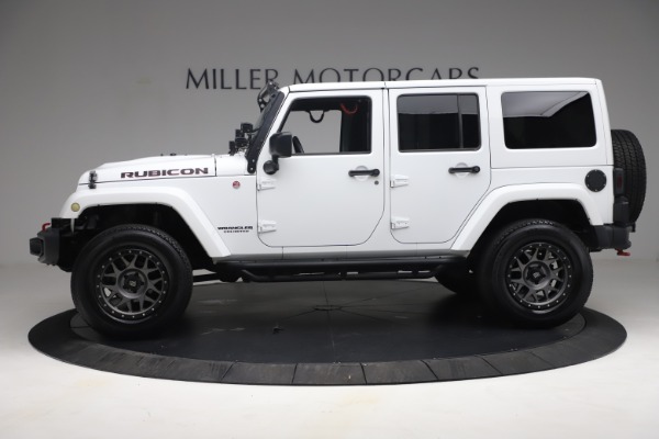 Used 2015 Jeep Wrangler Unlimited Rubicon Hard Rock for sale Sold at Rolls-Royce Motor Cars Greenwich in Greenwich CT 06830 3