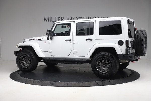 Used 2015 Jeep Wrangler Unlimited Rubicon Hard Rock for sale Sold at Rolls-Royce Motor Cars Greenwich in Greenwich CT 06830 4