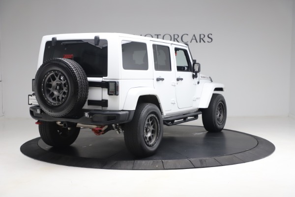 Used 2015 Jeep Wrangler Unlimited Rubicon Hard Rock for sale Sold at Rolls-Royce Motor Cars Greenwich in Greenwich CT 06830 7