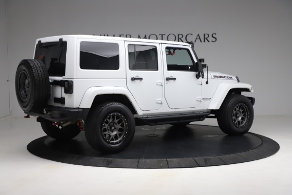 Used 2015 Jeep Wrangler Unlimited Rubicon Hard Rock for sale Sold at Rolls-Royce Motor Cars Greenwich in Greenwich CT 06830 8