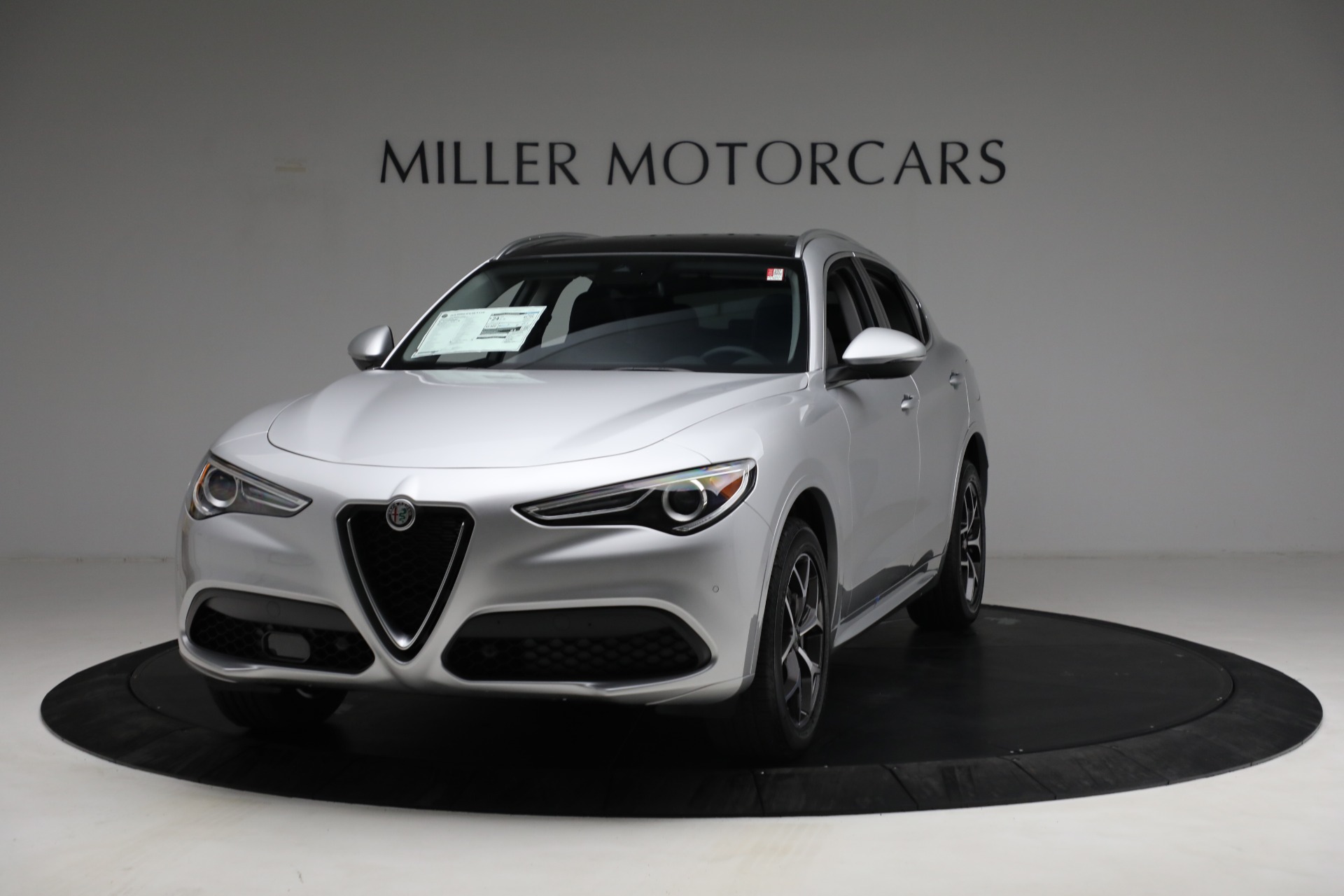 New 2021 Alfa Romeo Stelvio Ti Q4 for sale $50,505 at Rolls-Royce Motor Cars Greenwich in Greenwich CT 06830 1
